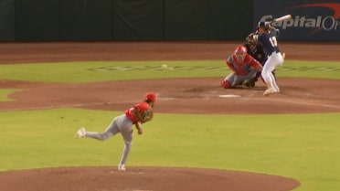Sandro Santana fans three in 1 1/3 inning