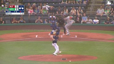 Callan Moss grounds into a force out, shortstop Andy Perez to second baseman Roc Riggio. Duce Gourson scores. Lonnie White Jr. out at 2nd. Callan Moss to 1st.