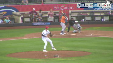 Luke Mann homers (10) on a fly ball to left center field. Bobby Boser scores.