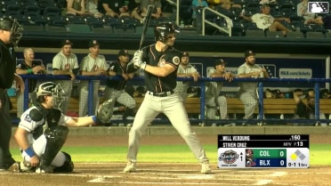 Will Verdung out on a sacrifice fly to right fielder Jacob Hurtubise. Patrick Clohisy scores.