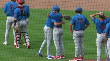 Gabe Craig earns save in combined no-hitter