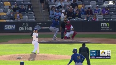 Josh Rojas homers (8) on a fly ball to right center field. Luke Maile scores. Kevin Newman scores.