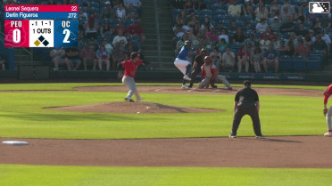 Leonel Sequera In play, run(s) to Derlin Figueroa
