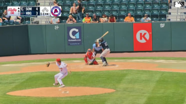 DJ Gladney homers (11) on a line drive to right field.