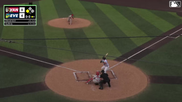 Luke Stevenson singles on a sharp line drive to right fielder Jean Joseph. Luis Suisbel scores.