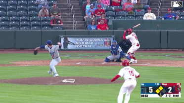 Jeremy Rivas grounds out, second baseman Sean McLain to first baseman Joe Vetrano. Trey Paige scores. Graysen Tarlow to 3rd.