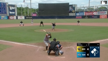 Josh Tiedemann In play, run(s) to Edgleen Perez