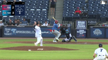 Mac Heuer In play, run(s) to Manolfi Jimenez