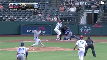Brody Hopkins In play, run(s) to Colton Ledbetter