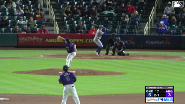 Jack Suwinski homers (4) on a fly ball to right center field.