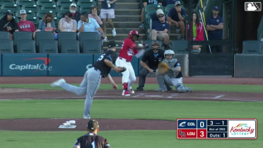 Héctor Rodríguez's 17th homer of the season