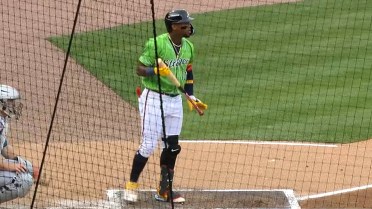 Ronald Acuña Jr. collects two hits and an assist 