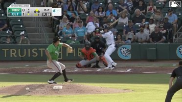 Nestor German In play, run(s) to Dru Baker