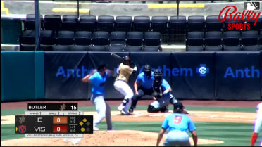 Ivan Luciano singles on a line drive to right fielder George Feliz. Yerald Nin scores. Abdias De La Cruz scores.