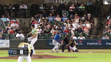 Ryan Fitzgerald homers (6) on a fly ball to right center field.