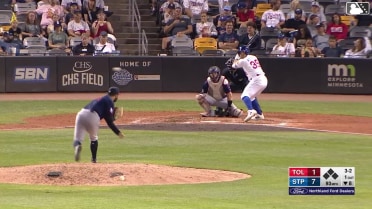 Kala'i Rosario homers (5) on a fly ball to left field.
