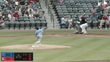 Jay Allen II homers (14) on a fly ball to left center field.