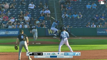 Abraham Toro doubles (13) on a line drive to right fielder George Valera. Andrew Velazquez scores.
