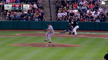 Kody Huff homers (10) on a line drive to left center field.