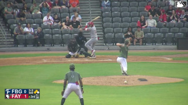 Gavin Fien singles on a ground ball to shortstop German Ramirez. Elian Soto scores.