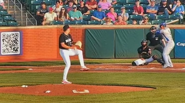 Chase Burns racks up eight strikeouts