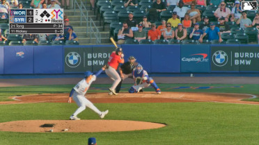 Nathan Hickey homers (5) on a fly ball to right field.