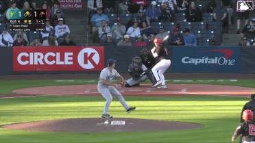 Maddox Latta singles on a ground ball to left fielder Curtis Washington Jr. Sam Shaw scores.