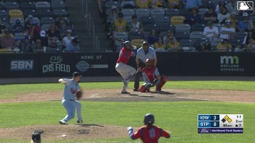 Pedro Ramírez singles on a fly ball to right fielder Kyler Fedko. Justin Dean scores. Brett Bateman to 3rd.