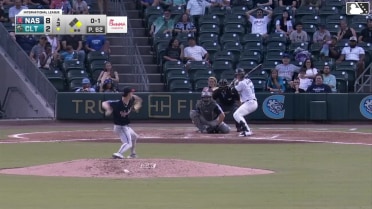Ryan Galanie homers (13) on a fly ball to left center field. Nolan Jones scores.