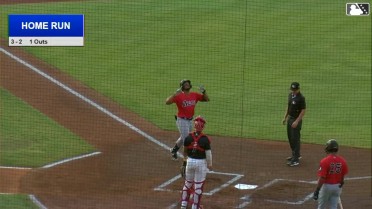 Wilfred Veras' two-run home run