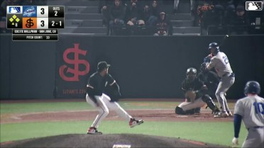 Easton Shelton doubles (6) on a sharp fly ball to center fielder Andy Polanco. Mairoshendrick Martinus scores. Chase Harlan scores. Anson Aroz scores.