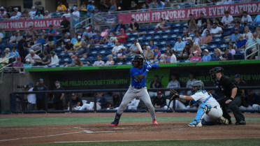 Made Ties Chourio for Single-Season RBI Record, Shuckers Fall to Blue Wahoos