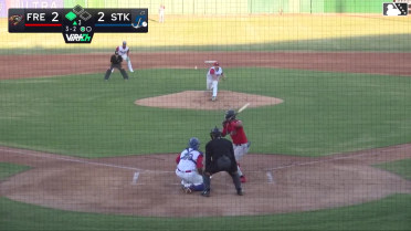 Roldy Brito singles on a ground ball to left fielder Breyson Guedez. Ashly Andujar scores.