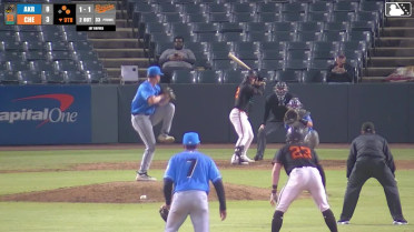 Ethan Anderson singles on a ground ball to right fielder Guy Lipscomb. Griff O'Ferrall scores. Aron Estrada to 2nd.