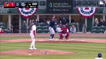 Max Clark's stolen base