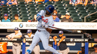 Syracuse Mets Recap: Melendez's Four Hit, Two Homer Night Races Mets to 10-4 Victory over St. Paul Friday