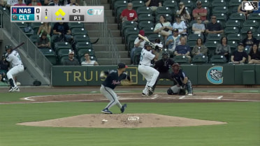 LaMonte Wade Jr. hits a grand slam (2) to right center field. Oliver Dunn scores. Jacob Gonzalez scores. Drew Romo scores.