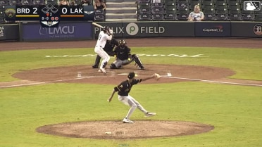 Jordan Yost homers (2) on a fly ball to right center field.