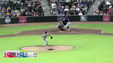 Carter Trice homers (14) on a fly ball to left field.