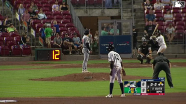 Danny De Andrade singles on a ground ball to center fielder Tommy Hawke. Vahn Lackey scores.