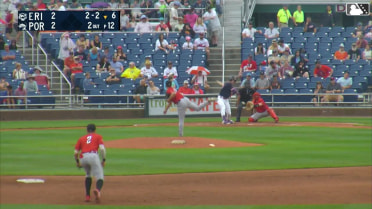 Eric Silva's second strikeout 