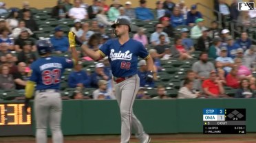 Matt Wallner's fourth homer during rehab assignment