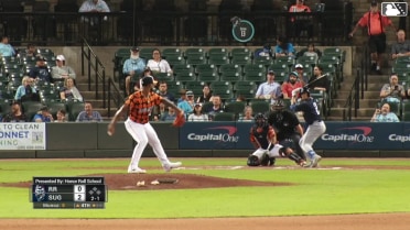 Jonah Bride homers (4) on a fly ball to left center field.