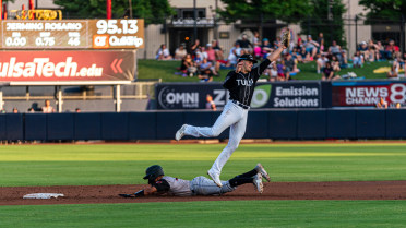 Late Offense Slides Travs To Win In Tulsa
