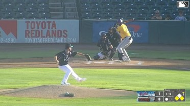 Nate Nankil grounds out, third baseman Brady O'Brien to first baseman Starlin Aguilar. Breyson Guedez scores. Bobby Blandford to 2nd.