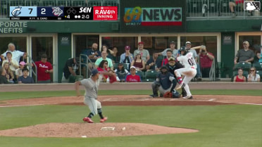 Christian Cairo homers (3) on a line drive to left center field.