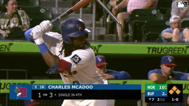 Cameron Weston In play, run(s) to Charles McAdoo