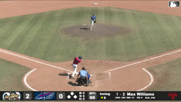 Dillon Lewis homers (18) on a fly ball to center field.