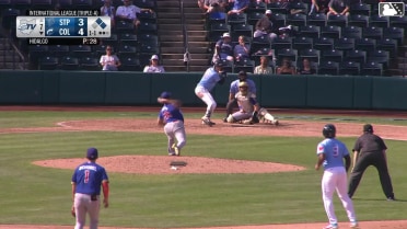 Alejandro Hidalgo In play, run(s) to Kyle Manzardo