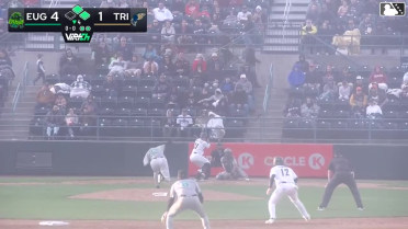 Johan Macias singles on a line drive to left fielder Carlos Gutierrez. Randy De Jesus scores. Peter Burns scores. Capri Ortiz to 3rd. Johan Macias to 2nd. Johan Macias advances to 2nd, on a fielding error by left fielder Carlos Gutierrez.